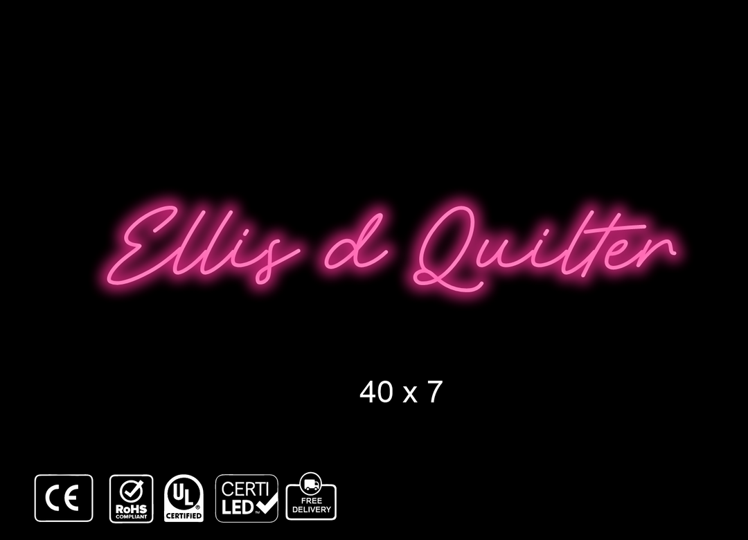 Custom Neon sign for Danita Ellis