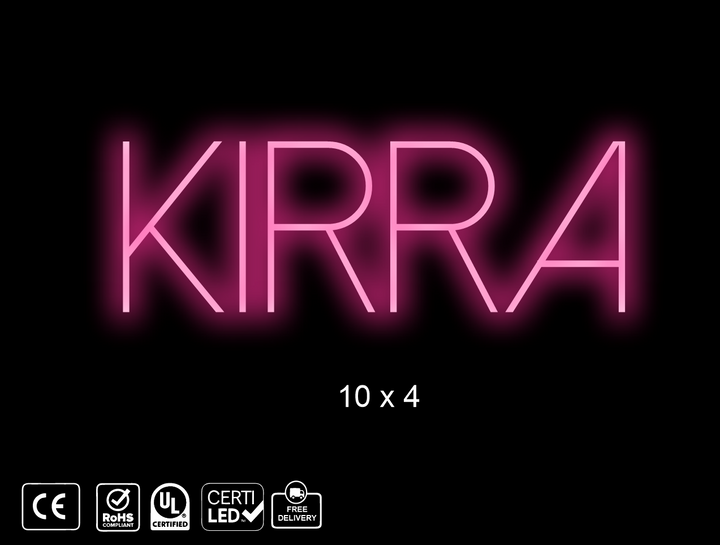 custom neon sign for Kiley Tanaka