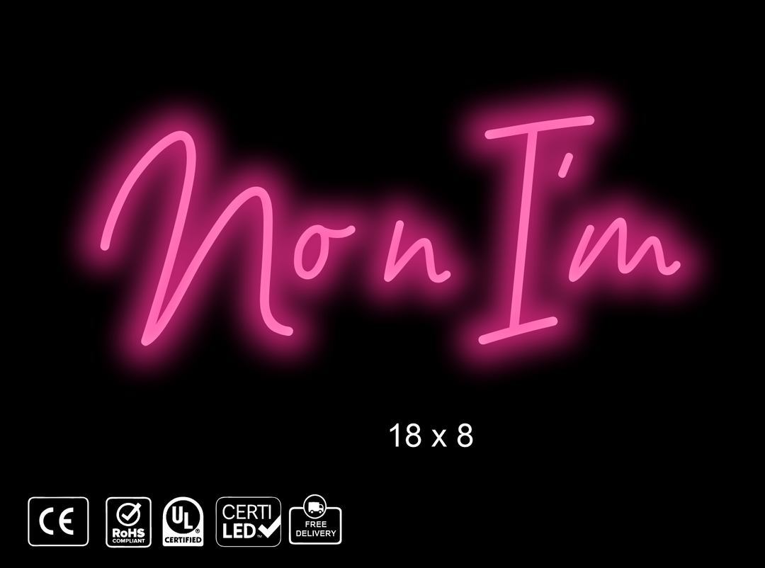 Custom Neon sign for North Fork
