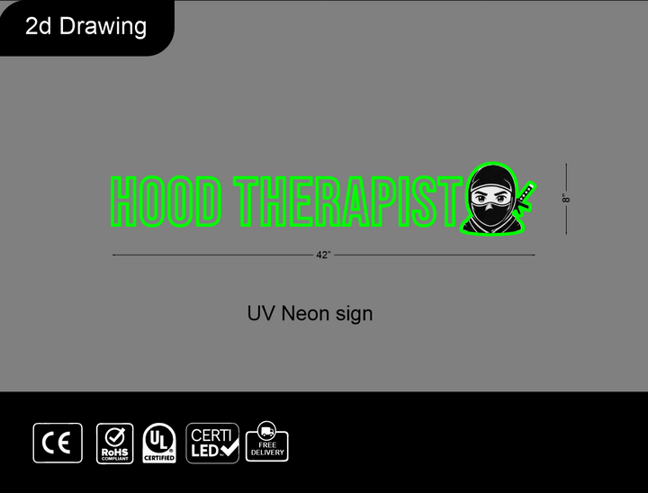 Custom Neon sign for Devin locke
