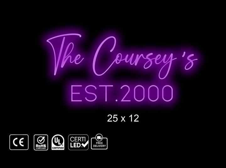 custom neon for KDC