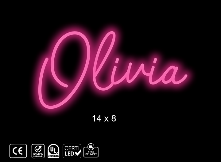 Custom Neon sign for Tom