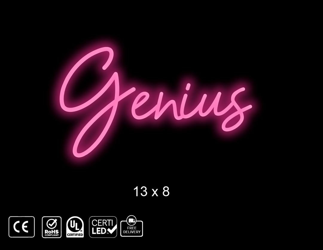 custom neon sign for BAKS