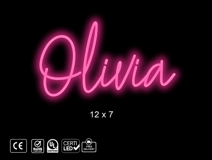 Custom Neon sign for Tom