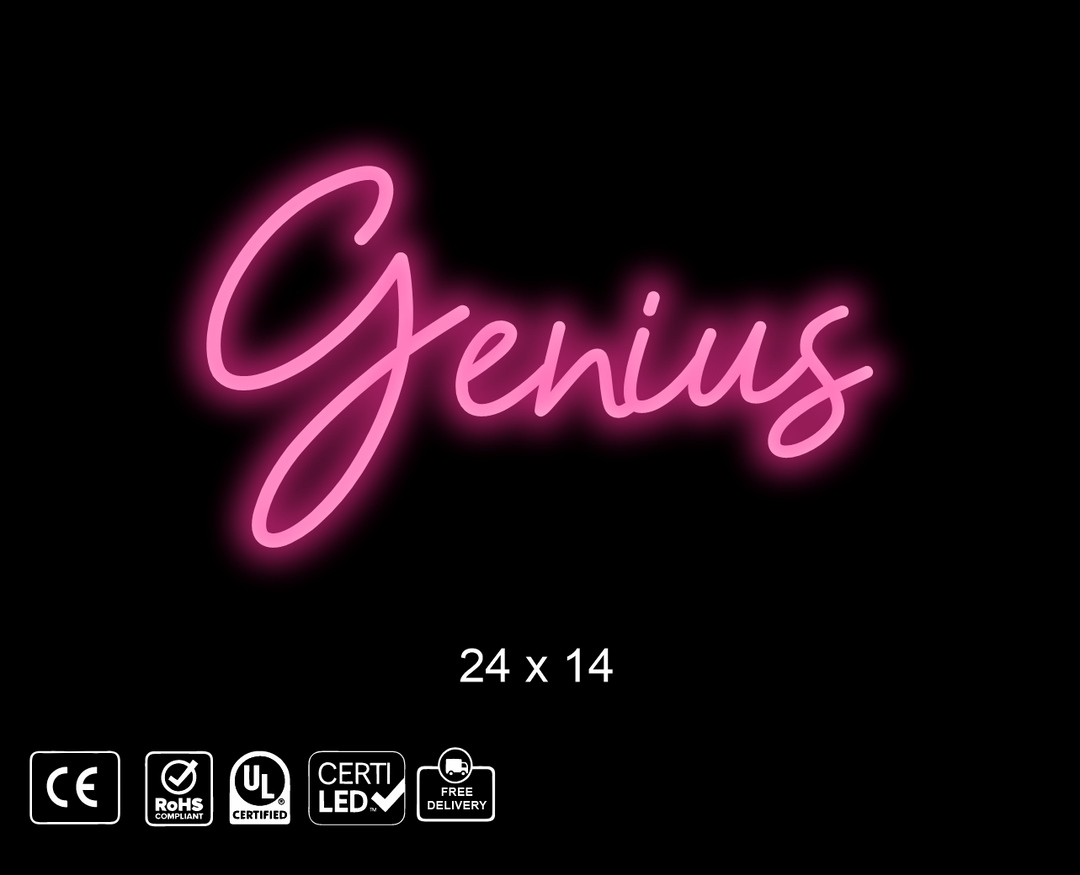 custom neon sign for BAKS