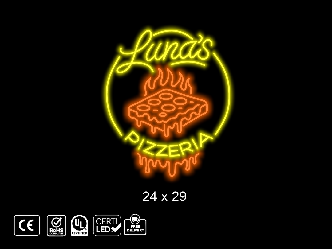Neon sign for Holly LaFex