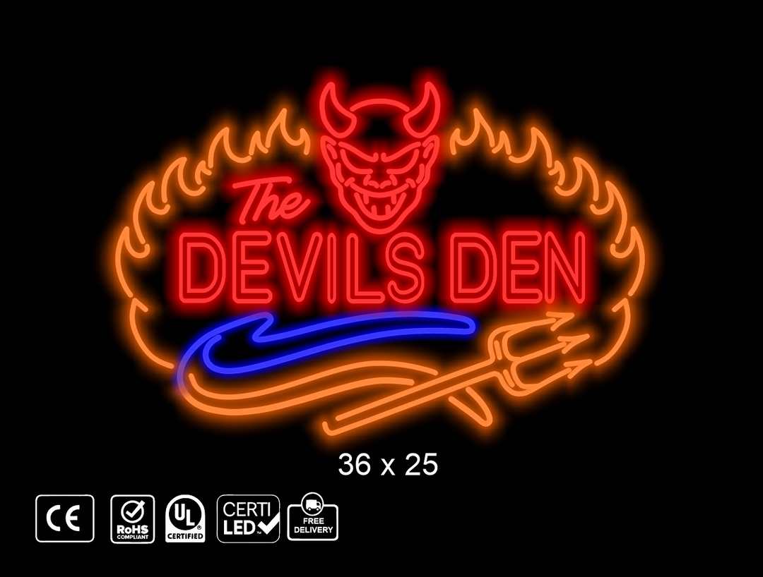 Neon sign for Traci Welch