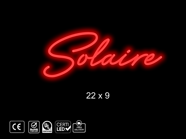 Custom Neon sign for Geno Rojas