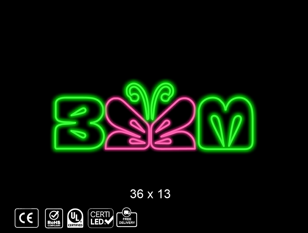 Neon sign for Jacqui Lewis