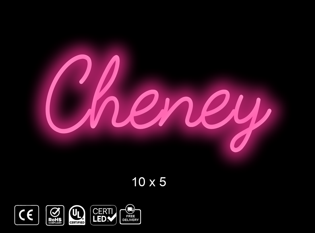 Custom Neon sign for Jennifer Dittamore