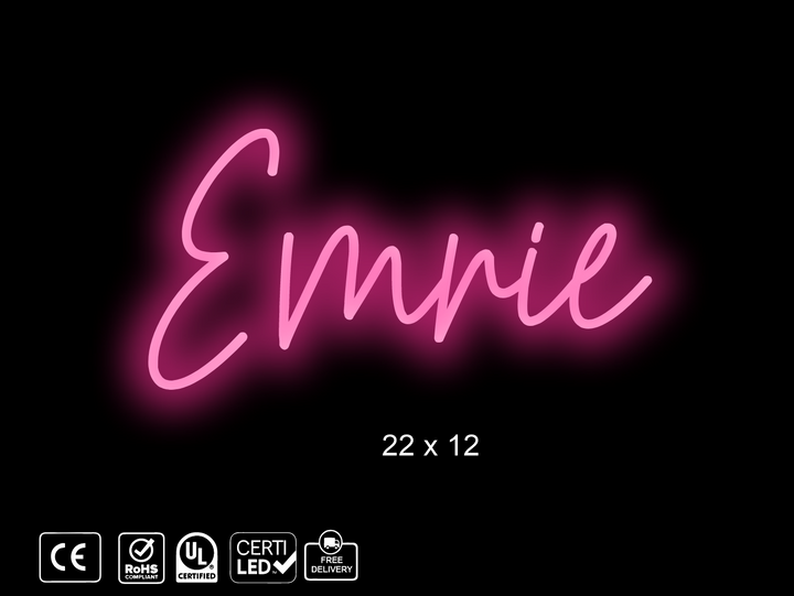 Custom Neon sign for Michael Zaleuke