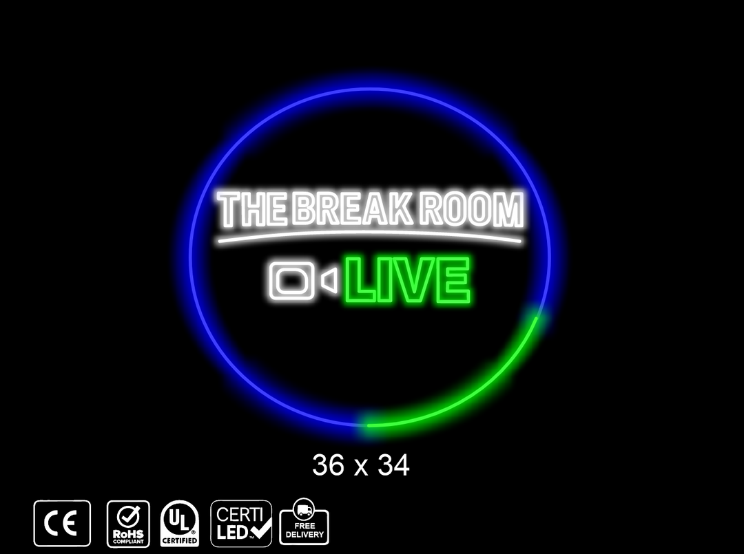 Neon sign for Brooke kauf