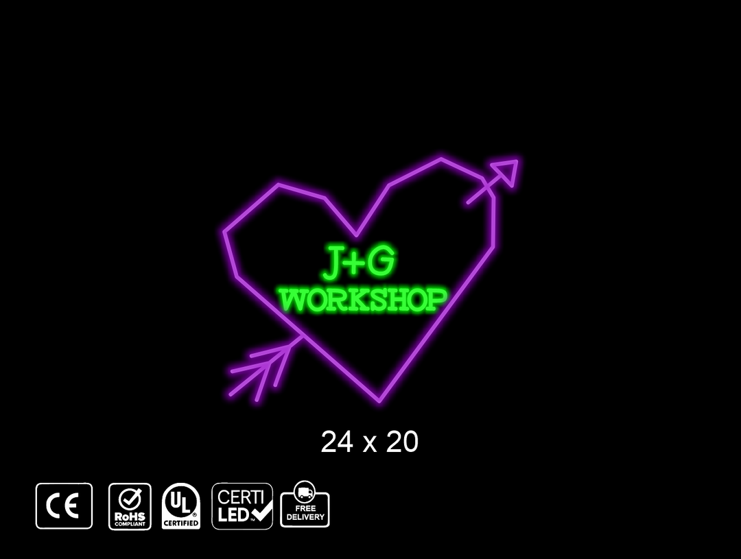 Neon sign for David Palmer