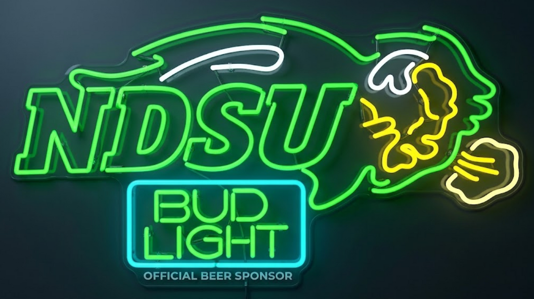 Custom Neon sign for Owen Ruud (32"W x 17"H)