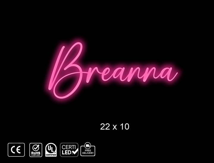 Custom Neon sign for Lindsey Paul