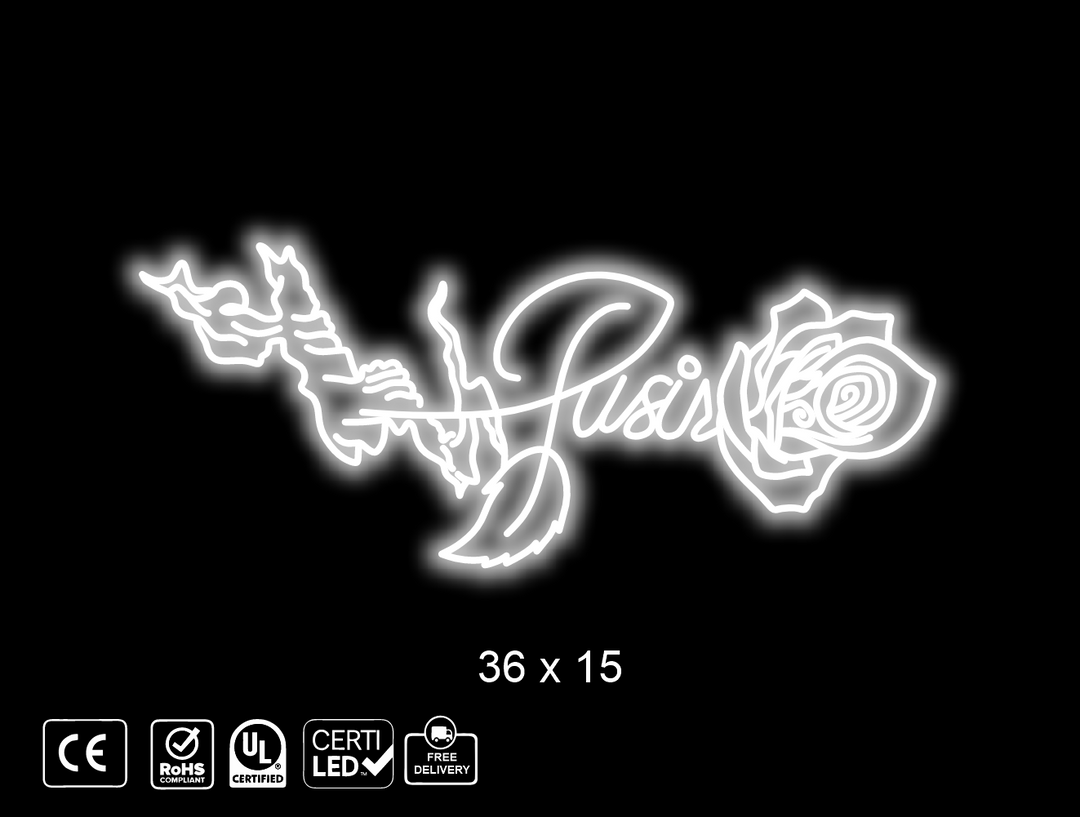 Neon sign for  Marquita Gaines