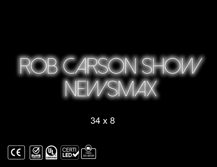 Custom neon sign for Carson