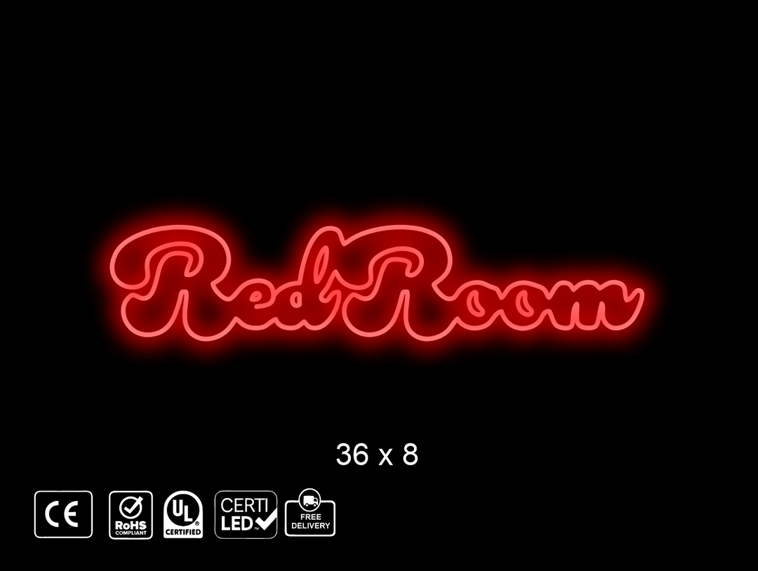 Neon sign for  Cameron Anderson