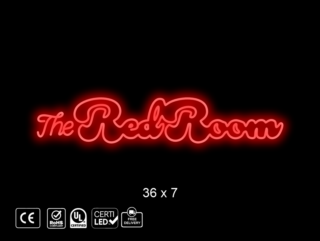 Neon sign for  Cameron Anderson