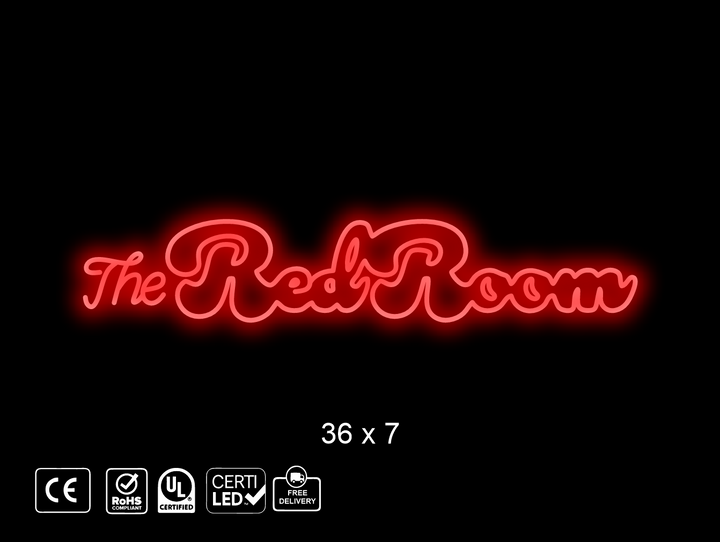 Neon sign for  Cameron Anderson