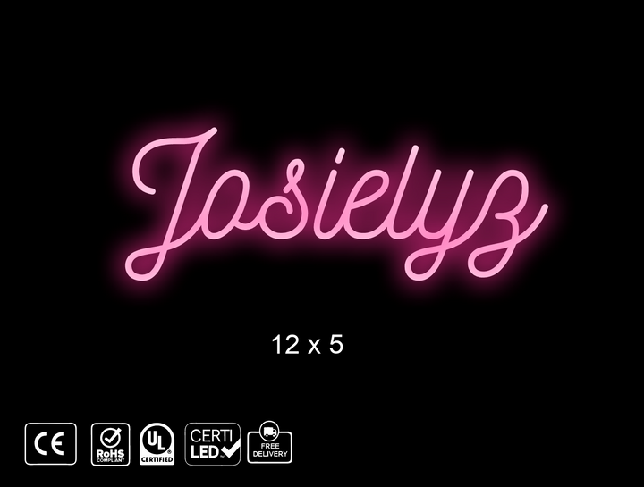 Custom Neon sign for Jose