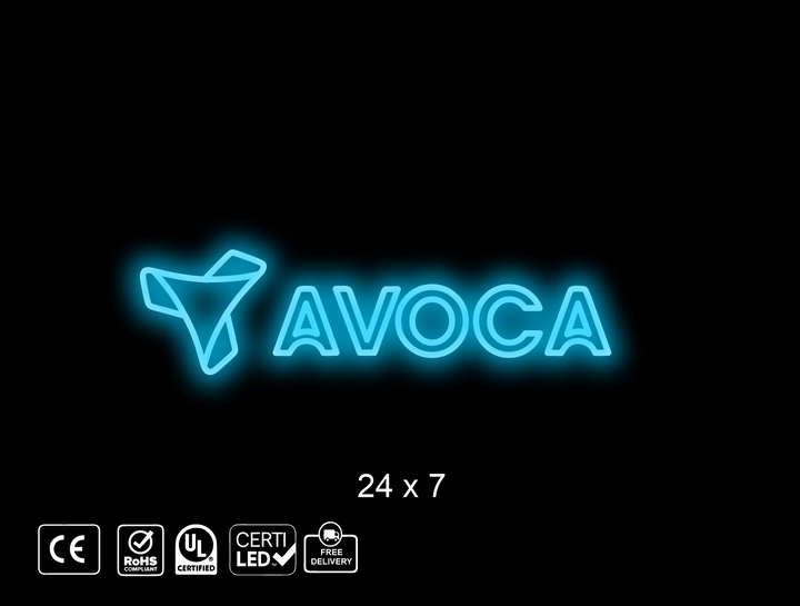 Neon sign for  Joseph