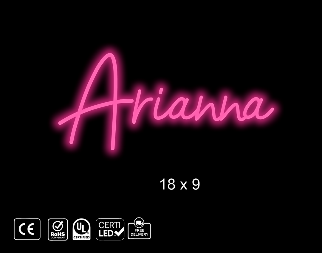 Custom Neon sign for H. Swain
