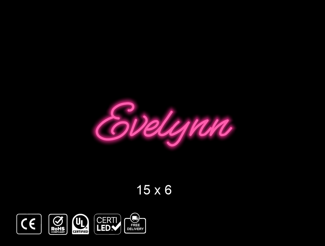 Custom Neon sign for Rylee Kuehn