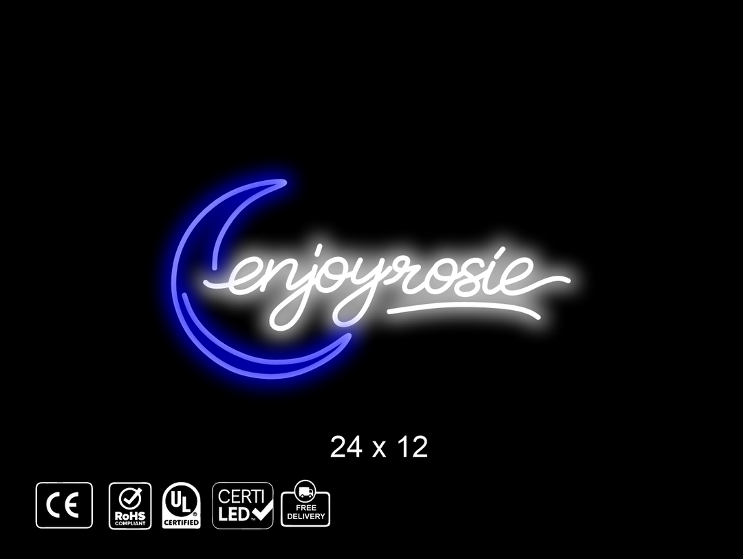 CUSTOM NEON SIGN FOR Rosario Nava
