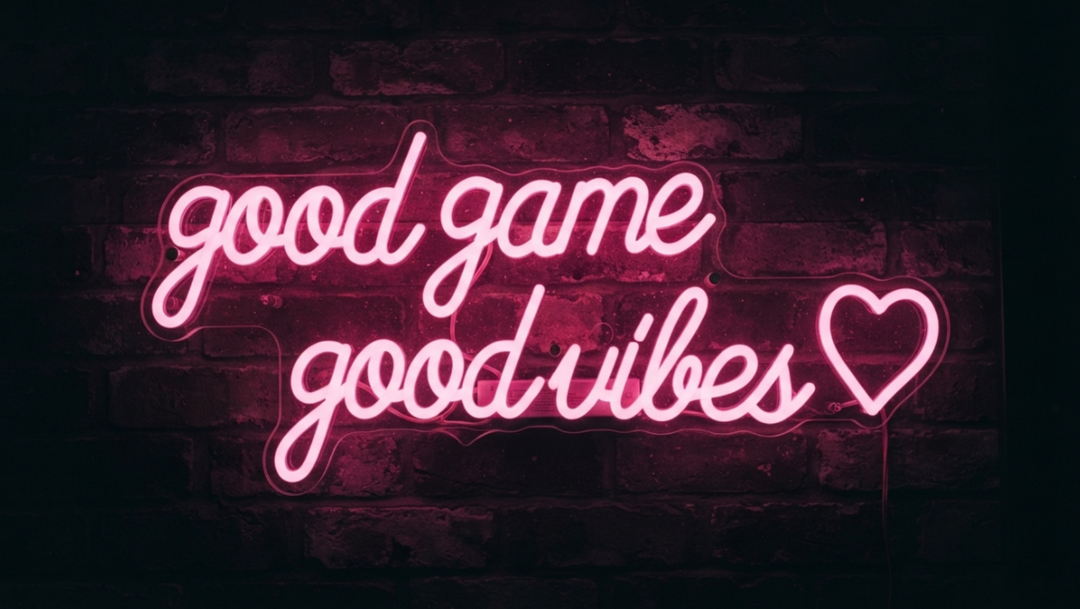 Custom Neon sign for Kat (24"W x 10"H)