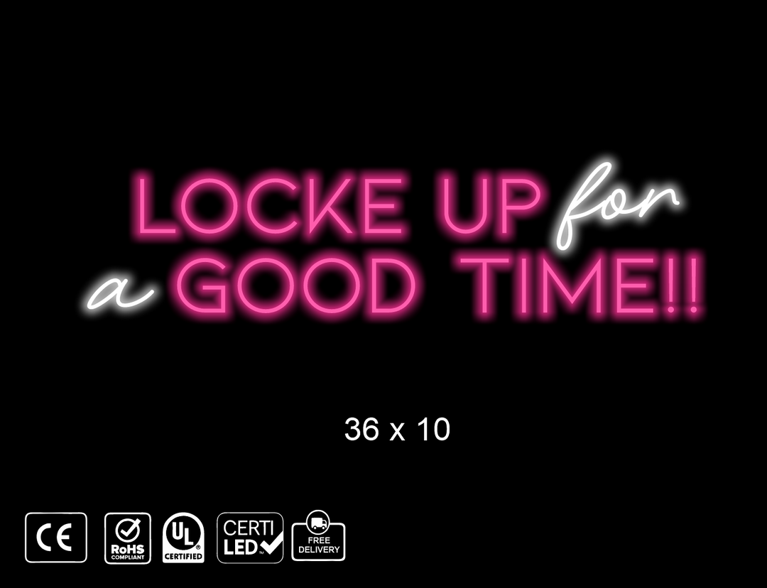 Custom Neon sign for Peggy Locke