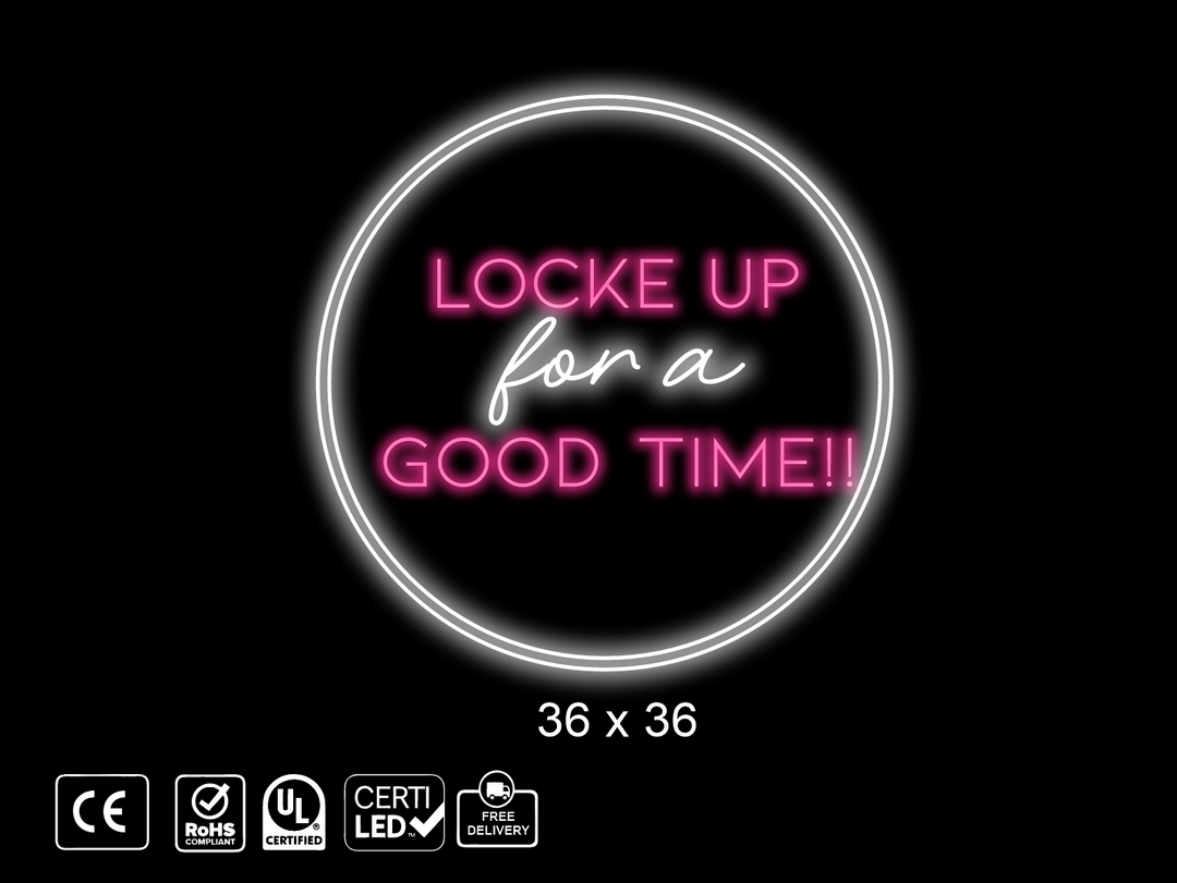 Custom Neon sign for Peggy Locke