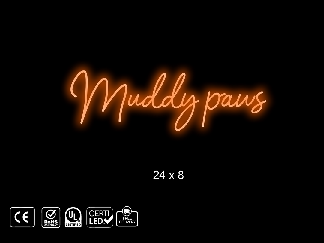 Custom neon sign for Caitlin Mosley