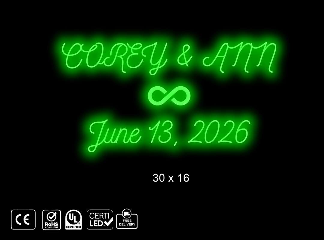 Custom Neon sign for Dagley