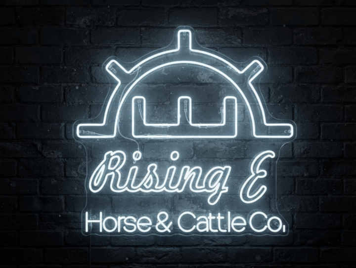 Custom Neon sign for Elise Ulmer (36"W x 33"H)