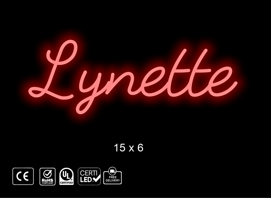 Custom Neon sign for Lady Mahog