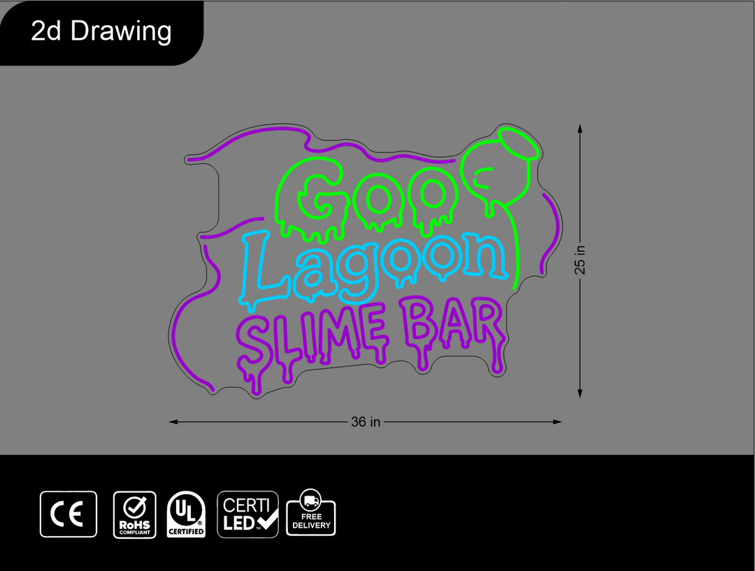 CUSTOM NEON SIGN FOR Jessica Chappell