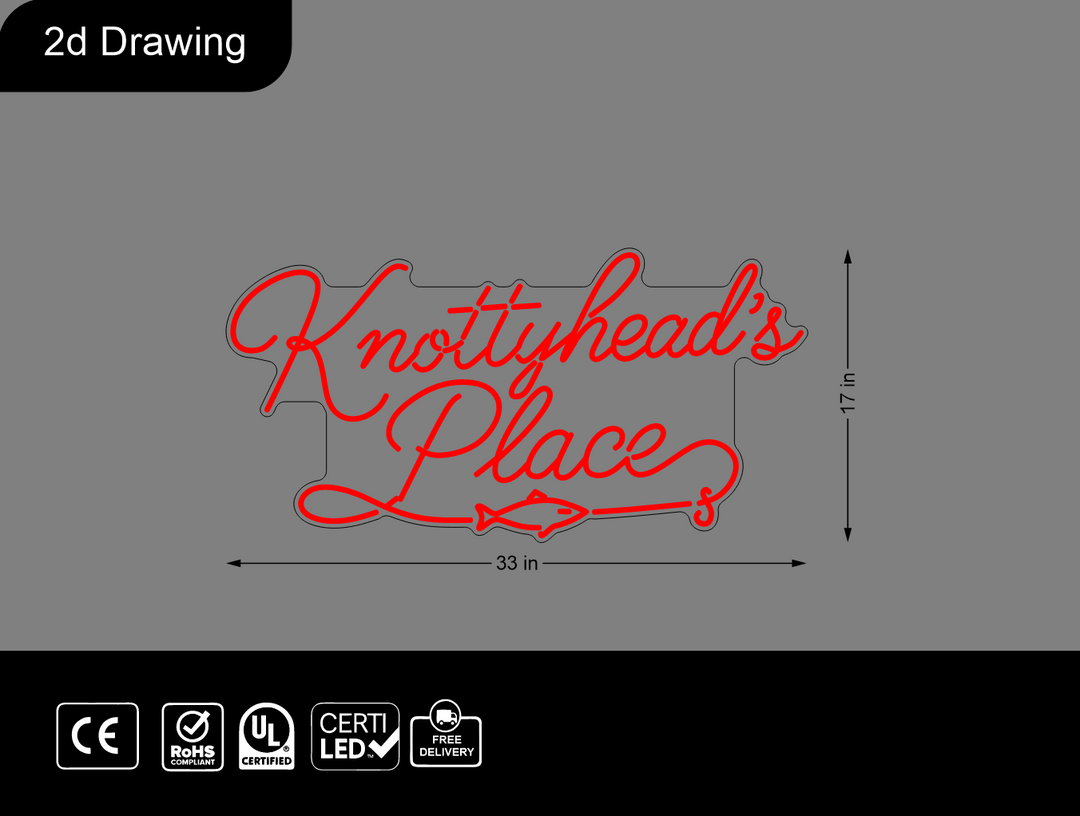 CUSTOM NEON SIGN FOR Amy Kinsey