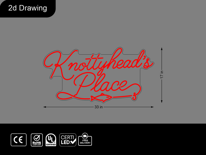 CUSTOM NEON SIGN FOR Amy Kinsey
