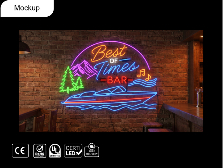 Custom Neon sign for Christopher Hopper