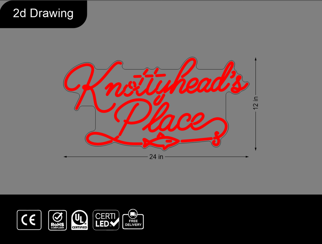 CUSTOM NEON SIGN FOR Amy Kinsey