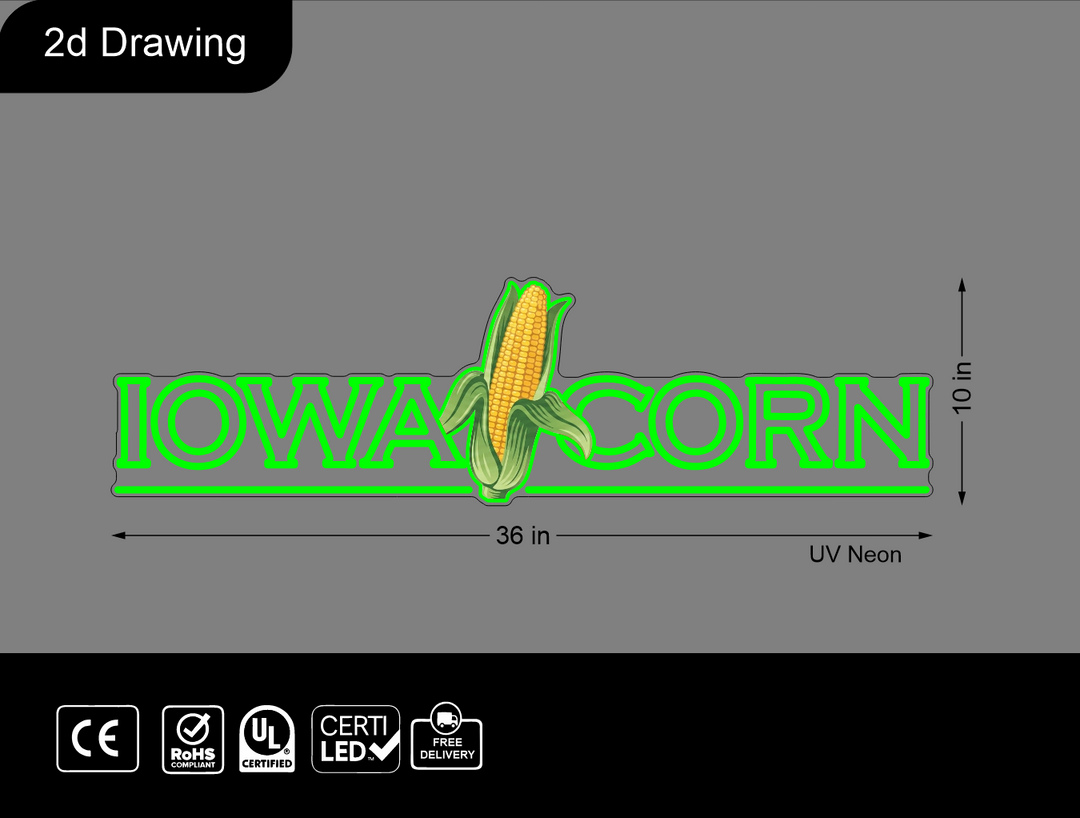 CUSTOM NEON SIGN FOR Vandenberg Dave