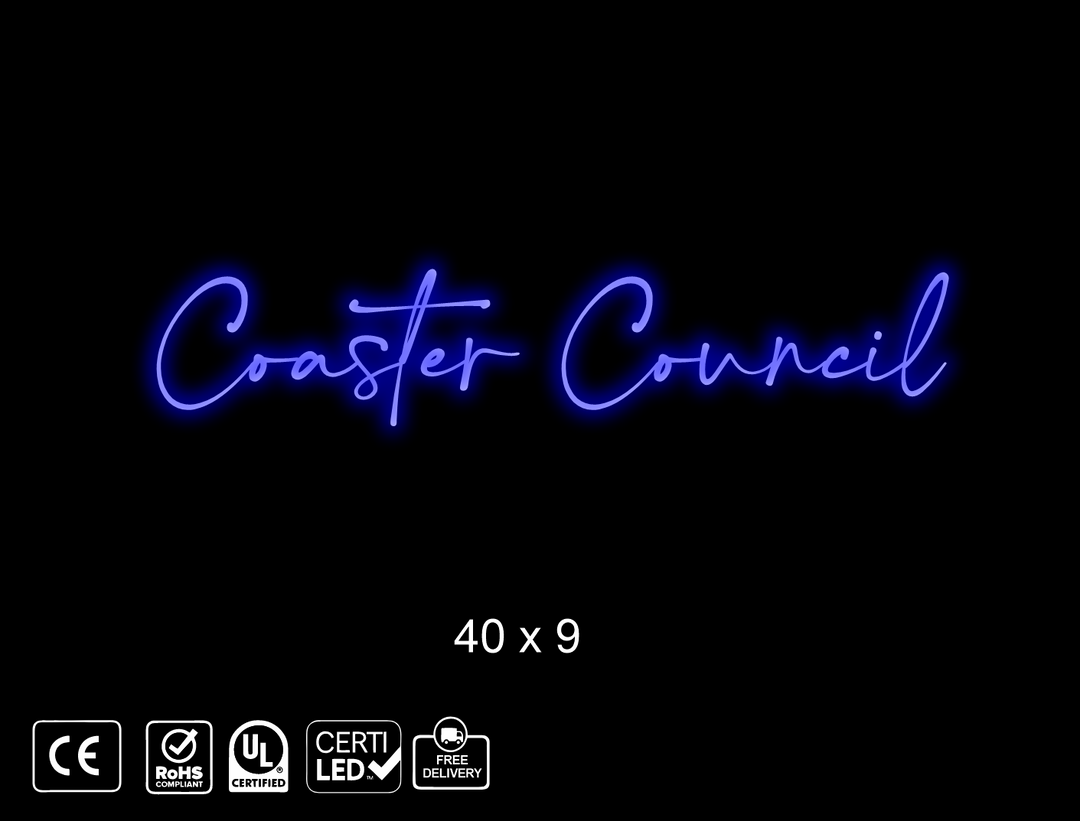 Custom Neon sign for Theodore Blood