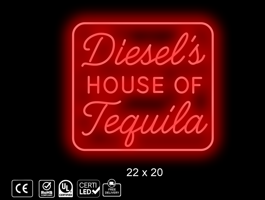 Custom Neon sign for Dominick