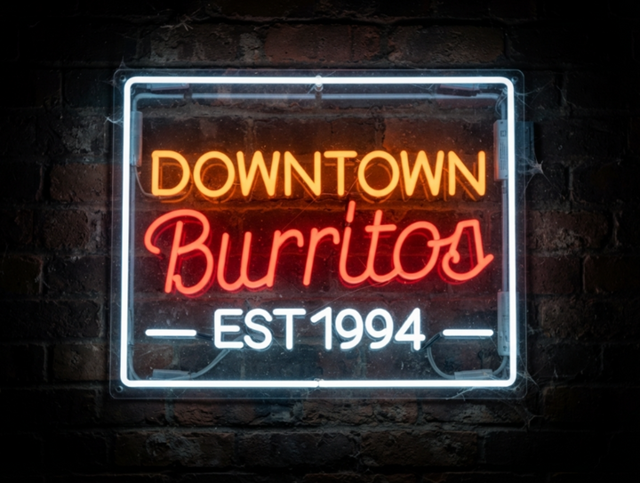 Custom Neon sign for Ivan  (18"W x 18"H)