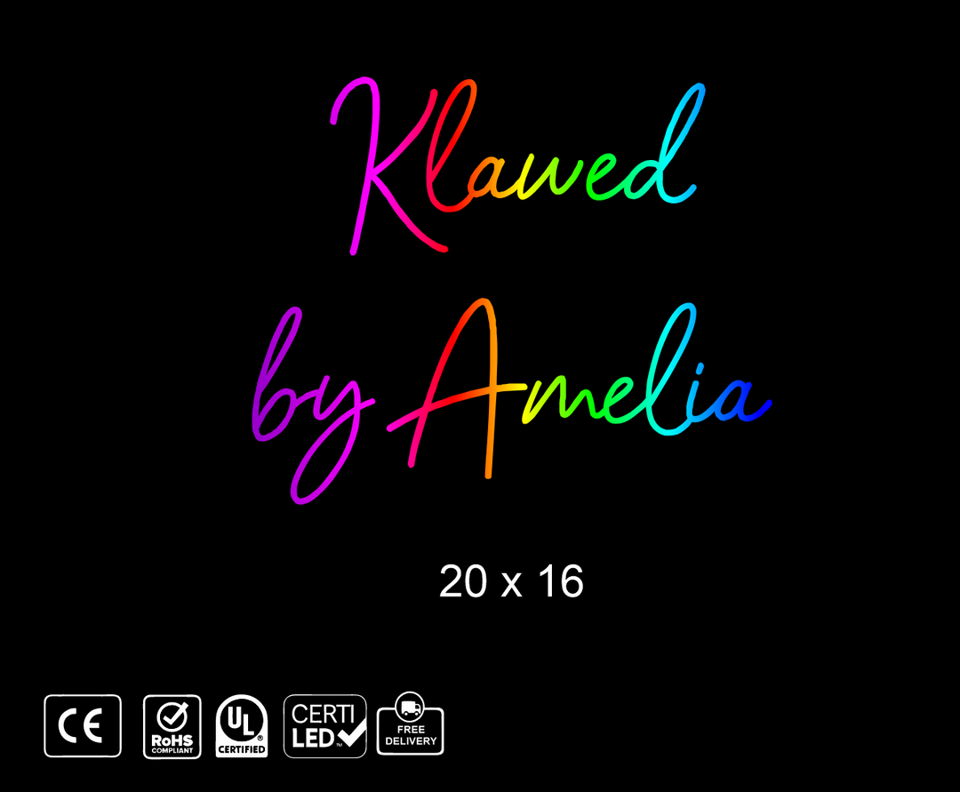Custom Neon sign for Karen Scheller