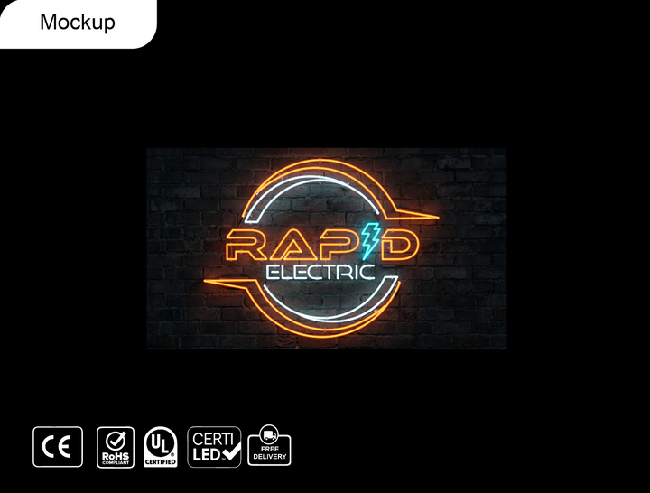 Custom Neon sign for Aaron Nutt
