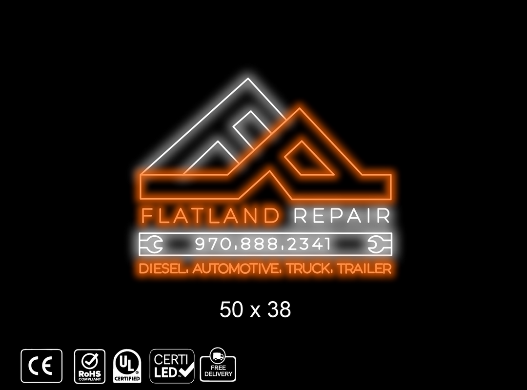 Custom Neon sign for Jarrett Ratliff