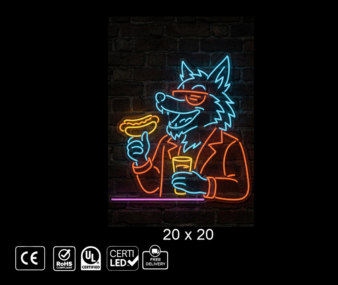Custom Neon sign for Mikel Traweek