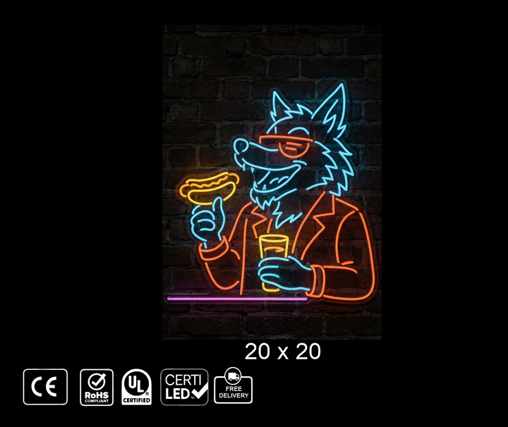 Custom Neon sign for Mikel Traweek